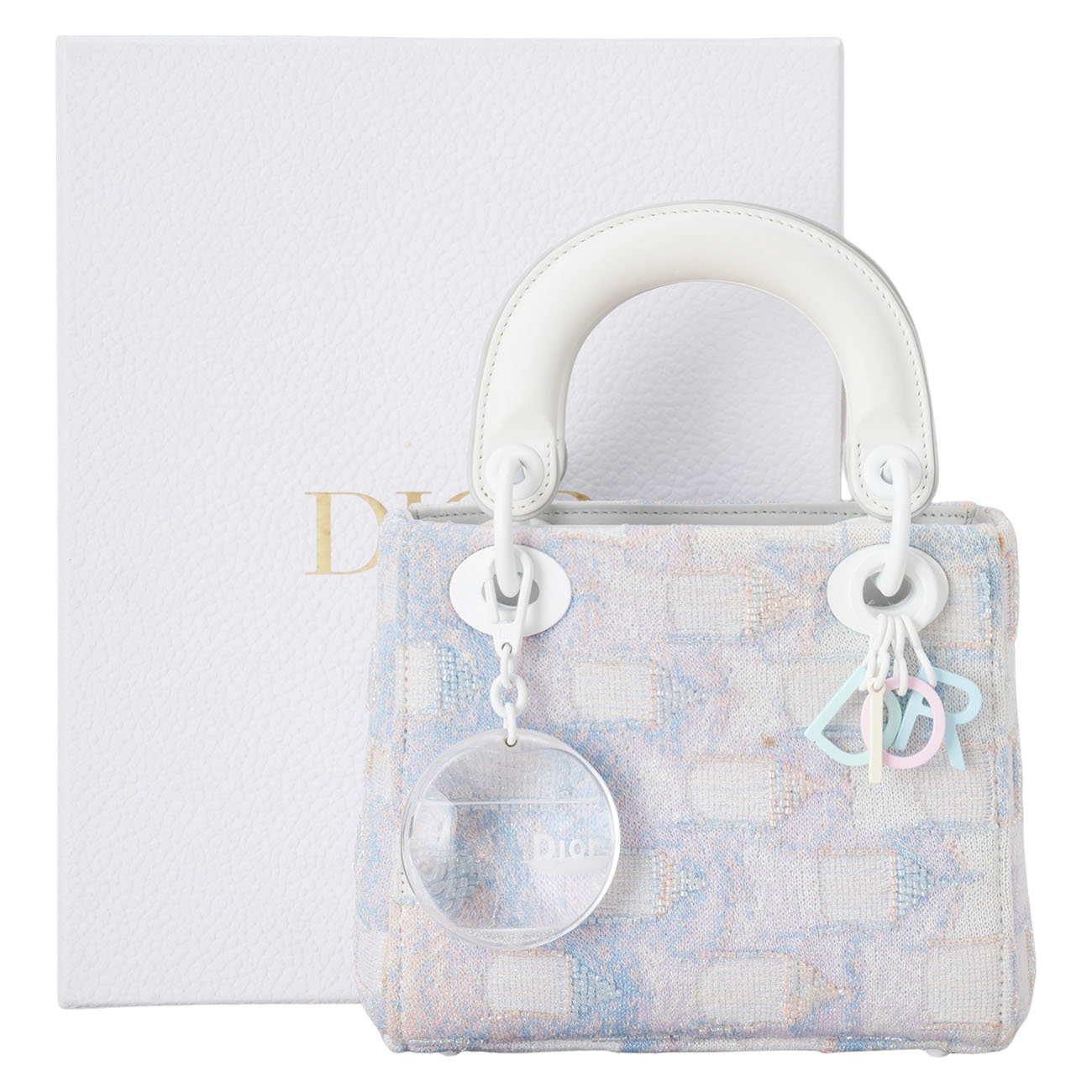 CHRISTIAN DIOR(USED)디올 시즌 한정 비즈 레이디디올 미니